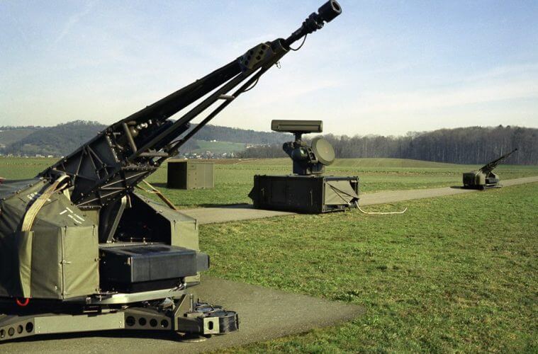 Oerlikon Skyshield Misil Paskhas TNI Angkatan udara