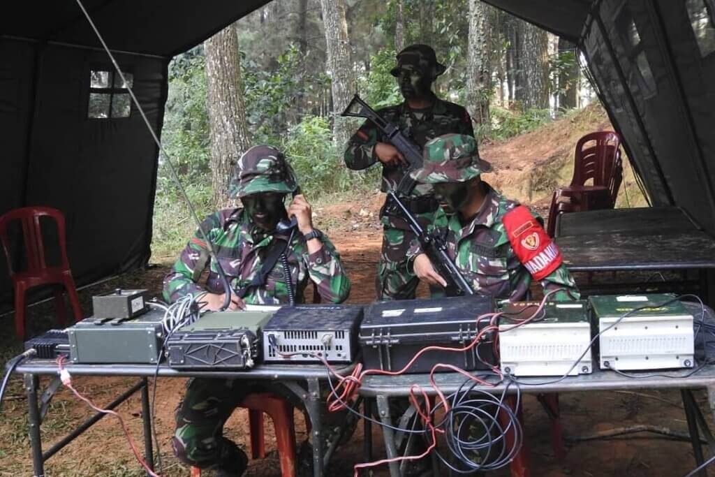 Gambar Korps Perhubungan HUBAD TNI Angkatan Darat