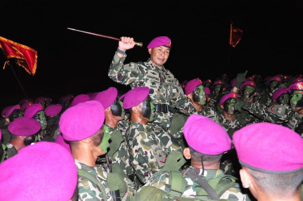 Alasan Mengapa Baret Ungu Menjadi Warna Baret pada Korps Marinir TNI AL